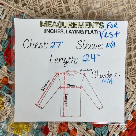 Cato Tan Floral Crochet Vest Women’s Plus Sz 18/20 Granny Square Hippie 70’s - Picture 9 of 12